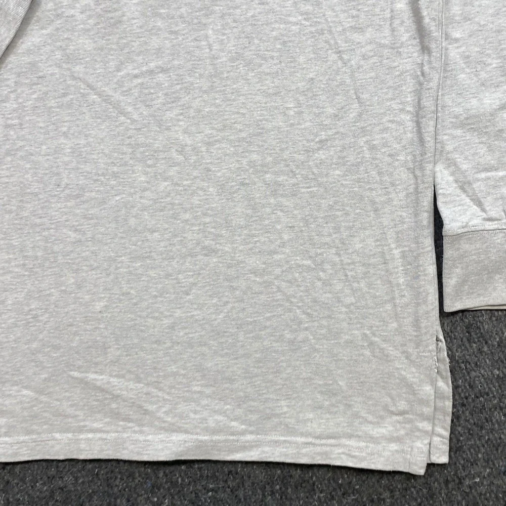Ralph Lauren Turtleneck Sz L Mens Gray Preppy Minimalist Long Sleeve TShirt